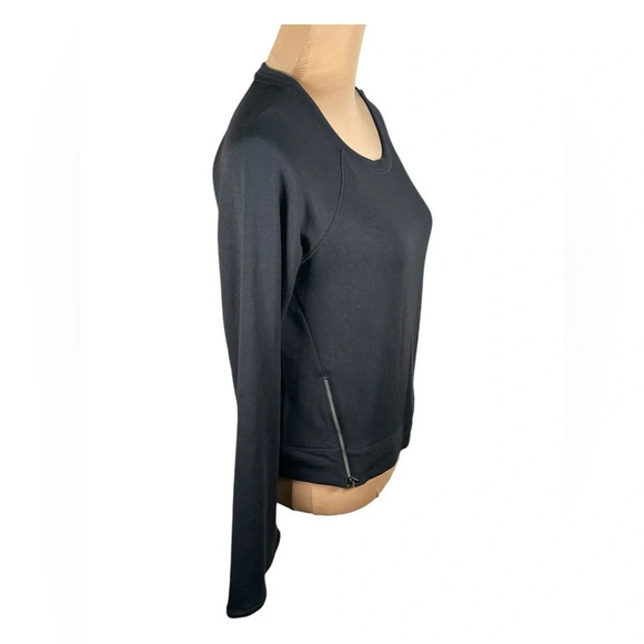 Calia XS Effortless Zipper Caviar‎ Black Pullover - Picture 4 of 12